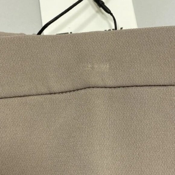 NEW THEORY Womens Pants Cinder Gray Size 8 Treeca Pull-On Admiral Crepe Stretch - Picture 10 of 10